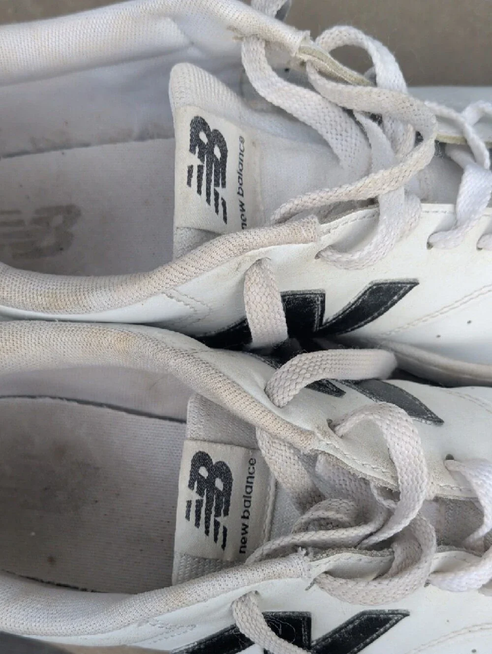 New Balance Men's White Sneakers